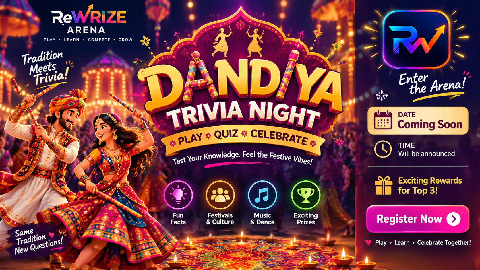 Dandiya Night Trivia cover